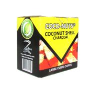 CocoNutz Natural Cube Hookah Coals 18 Pieces